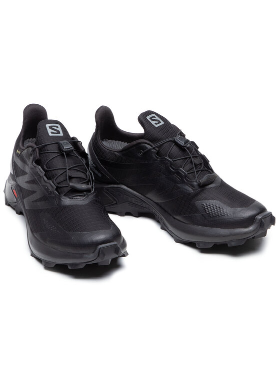Salomon Маратонки за бягане Salomon Supercross Blast Gtx GORE-TEX 411085 27 V0 Черен