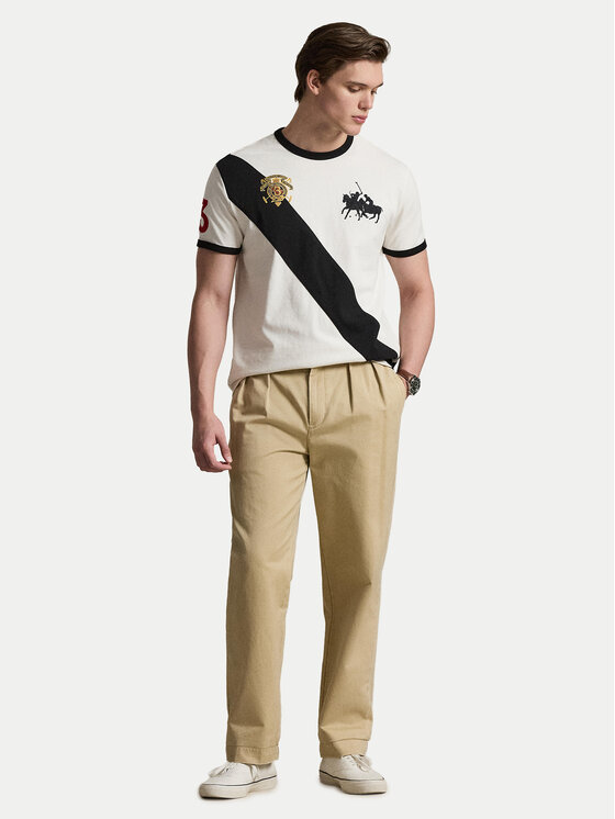 Polo Ralph Lauren Polo Ralph Lauren Camiseta 710B14215001 Écru Classic Fit