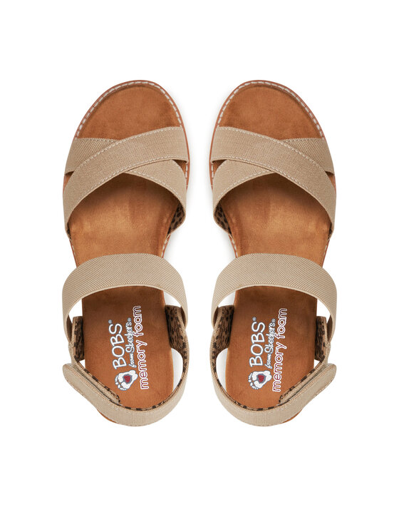 Skechers Sandali Skechers Desert Kiss-Secret Picnic 33386/NAT Beige