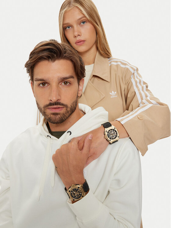 adidas Originals Karóra adidas Originals City Tech Three Chrono AOFH24018 Fekete