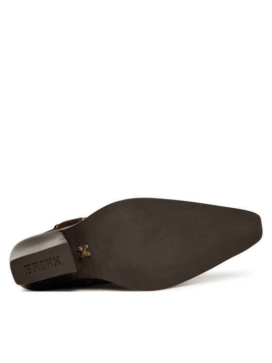 Bronx Kozačky Bronx New-Kole 14384-OC Hnědá