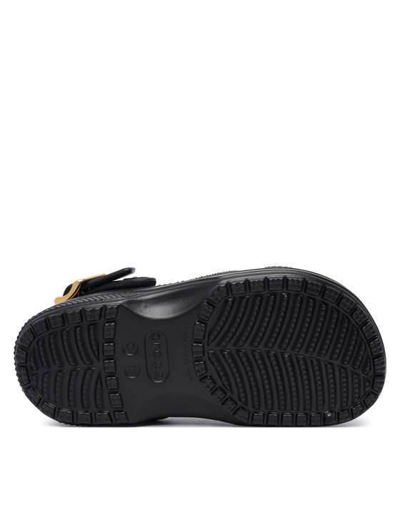 Crocs Шльопанці Crocs Classic Metallic Buckle Clog K 214228 Чорний