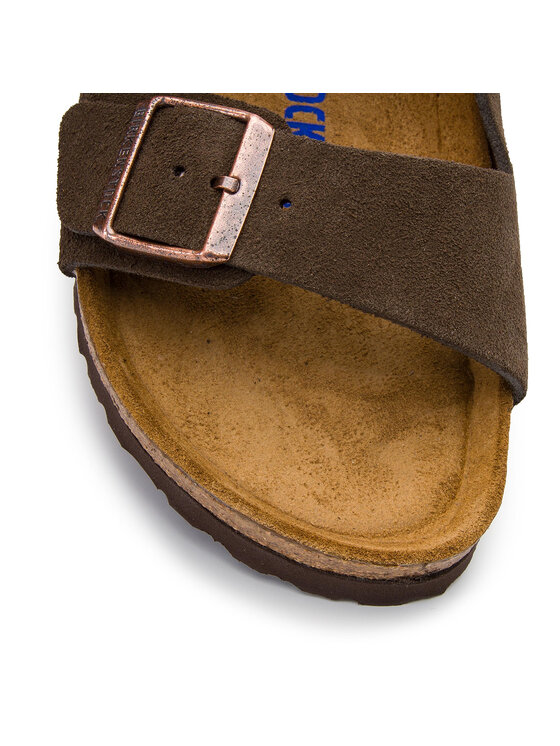 Birkenstock Шльопанці Birkenstock Arizona zamsz 0951313 Коричневий