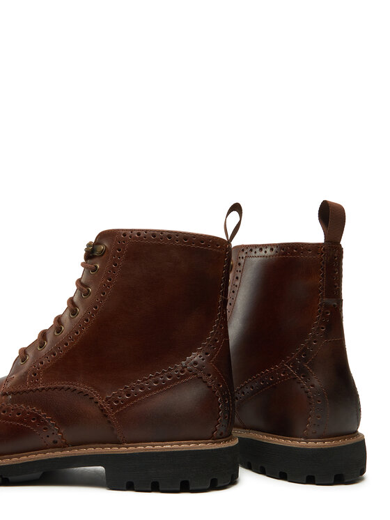 Clarks Чоботи Clarks Batcombe Lord 261271907 Коричневий