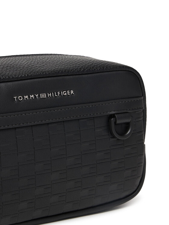 Tommy Hilfiger Neseser Tommy Hilfiger Th Modern Washbag AM0AM13947 Crna