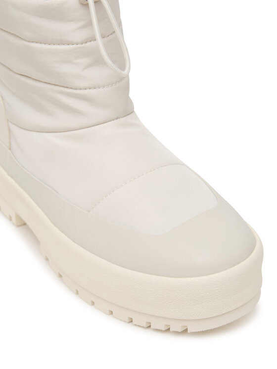 Calvin Klein Snehule Calvin Klein Vulc Flatform Snowboot Nyl HW0HW03245 Krémová