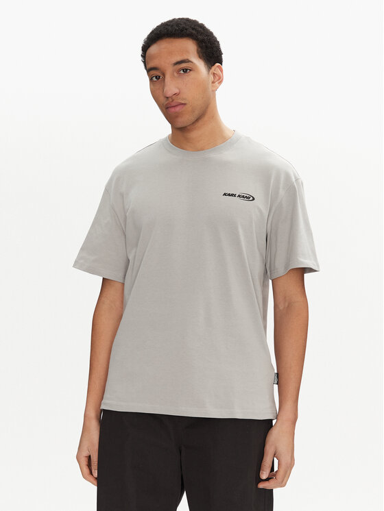 Karl Kani Karl Kani Majica Resist Love 60300348 Siva Relaxed Fit