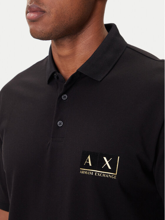 Armani Exchange Armani Exchange Polo XM001885 AF13026 MC004 Negro Regular Fit