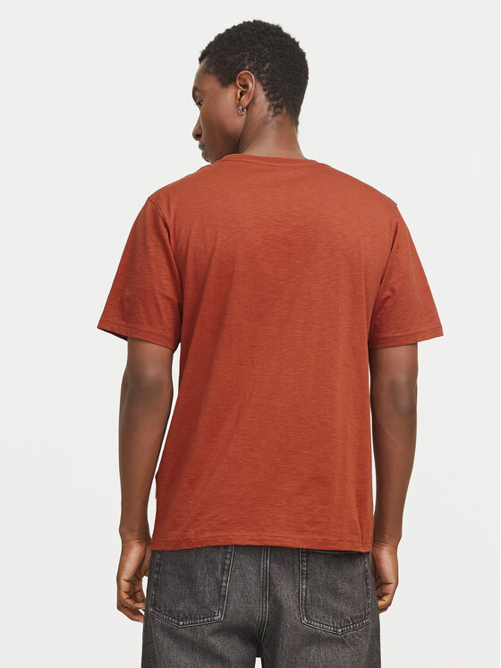 Jack & Jones Jack & Jones Футболка Split 12272995 Коричневий Regular Fit