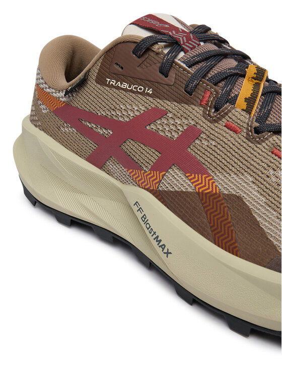 Asics Buty do biegania Asics Trabuco 14 Gtx 1011C165 Brązowy