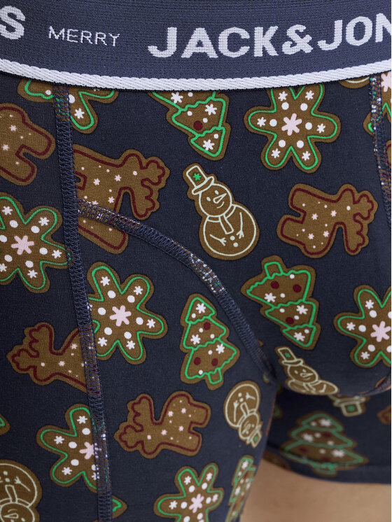 Jack & Jones Jack & Jones Conjunto de calzoncillos boxer Gingerbread 12285149 Negro