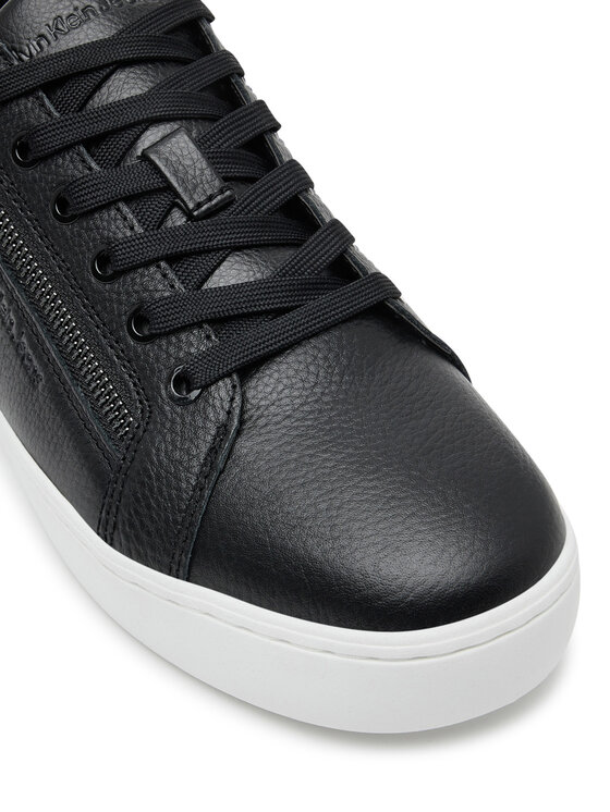 Calvin Klein Jeans Superge Calvin Klein Jeans Classic Cupsole Zip Low In YM0YM01254 Črna
