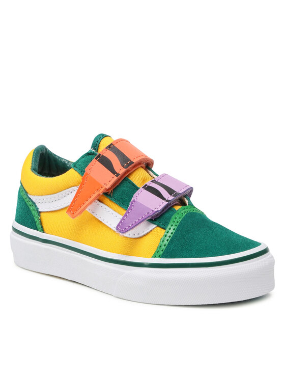 Vans Tenis superge Vans Old Skool V Cr VN0A5EDZARR1 Rumena