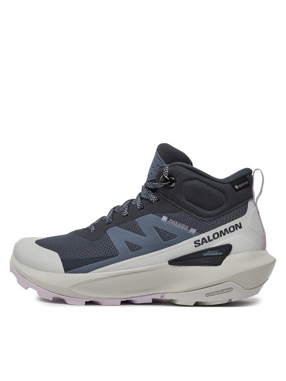 Salomon Pārgājienu apavi Salomon Elixir Activ Mid Gore-Tex L47457400 Pelēks