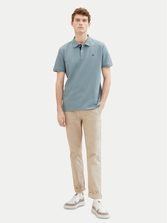 Tom Tailor Tom Tailor Polo majica 1027713 Zelena Regular Fit