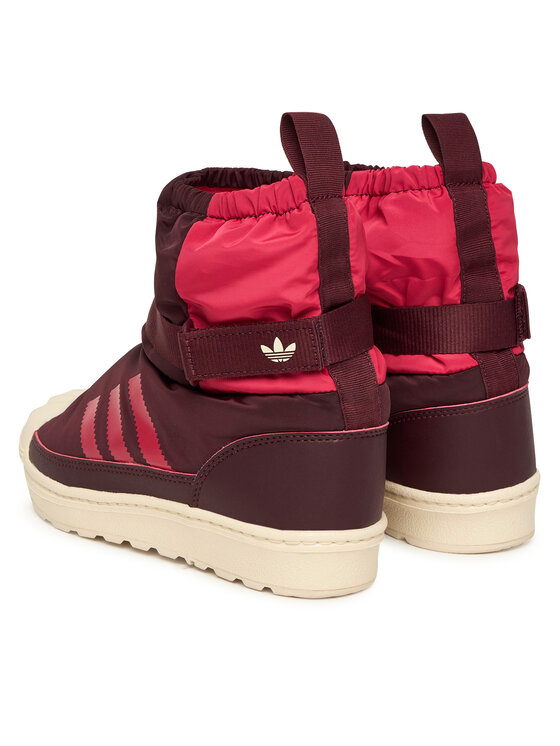 adidas Снігоходи adidas Superstar 360 Winterized Boot JR5804 Бордовий