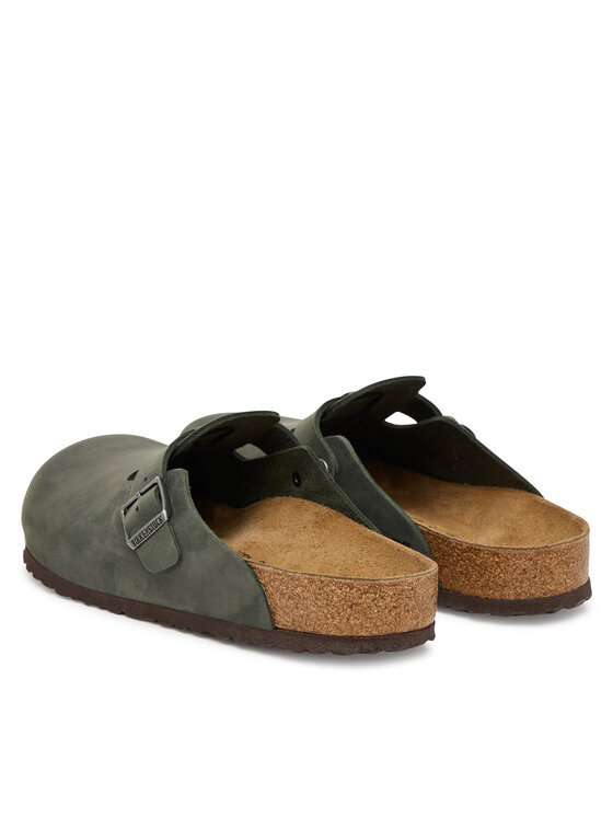 Birkenstock Шльопанці Birkenstock Boston 1032724 Темно-зелений