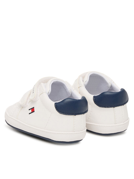 Tommy Hilfiger Sneakers Tommy Hilfiger Low Cut Velcro T0B9-34328-1582 Bianco