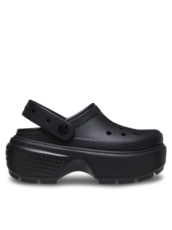 Crocs Şlapi Crocs Stomp Clog 209347 Negru