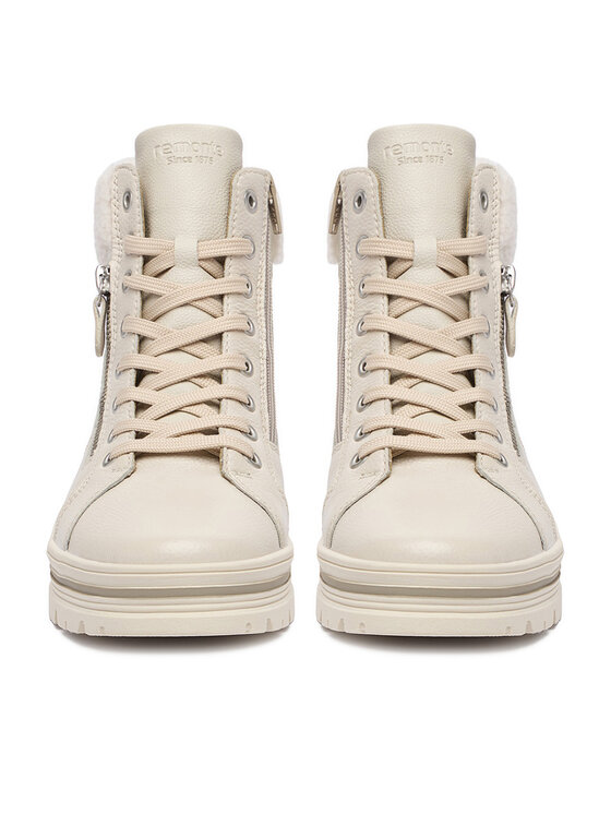 Remonte Botines planos Remonte CEO-D2U74-80 Blanco