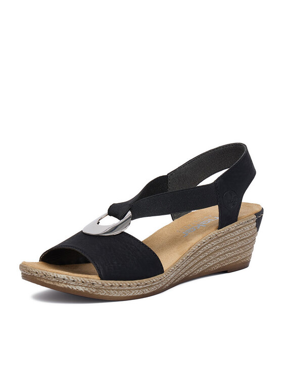 Rieker Sandales Rieker CEO-624H6-00 Melns
