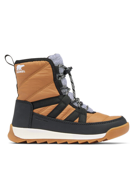 Sorel Μπότες Χιονιού Sorel Youth Whitney II Plus Lace Wp 2088591286 Καφέ