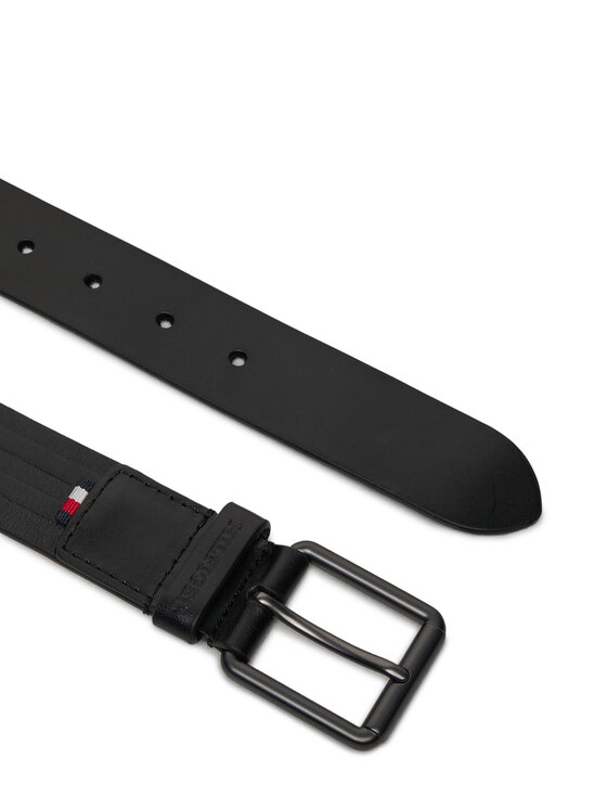 Tommy Hilfiger Pasek Męski Tommy Hilfiger AM0AM13021 Czarny