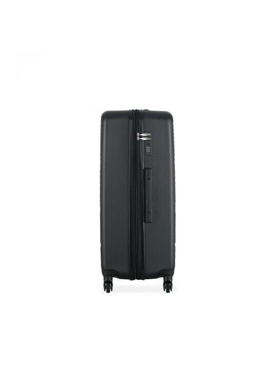 Semi Line Veľký kufor Semi Line T5925-3 Čierna