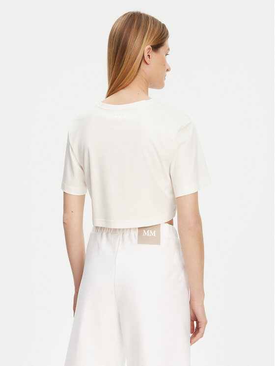 Max Mara Leisure Max Mara Leisure Футболка 2516941098650 Écru Regular Fit