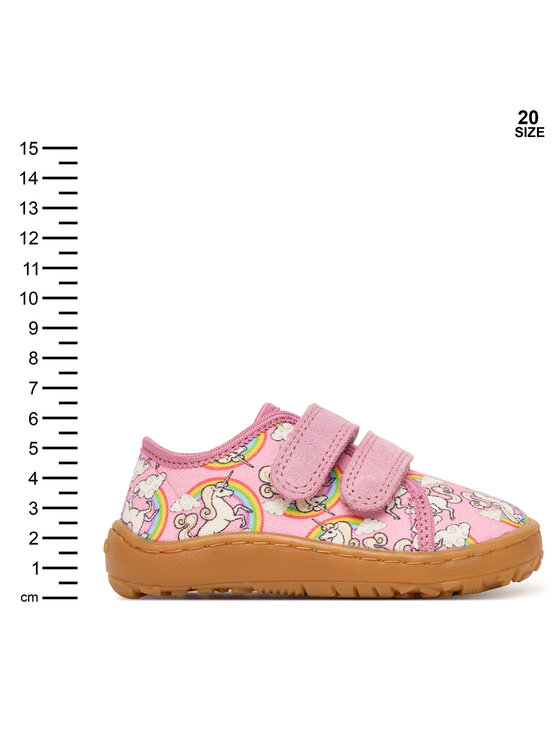 Froddo Тапочки Froddo Barefoot Canvas G1700440-12 M Рожевий