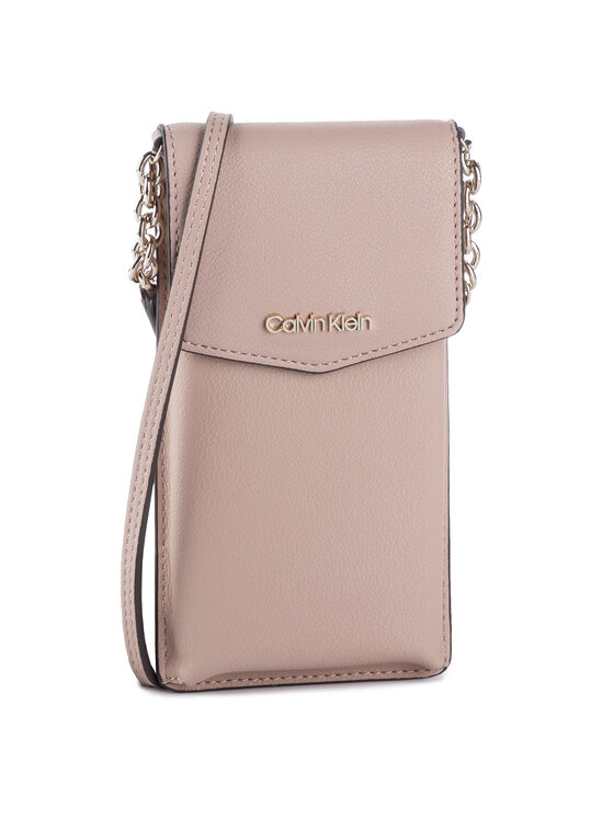 Calvin Klein Pouzdro na mobil Calvin Klein Ck Must Phone Pouch K60K605477 Růžová