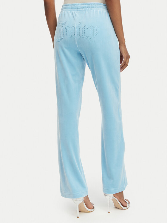 Juicy Couture Juicy Couture Παντελόνι φόρμας Tina JCWBJ126327 Γαλάζιο Straight Leg