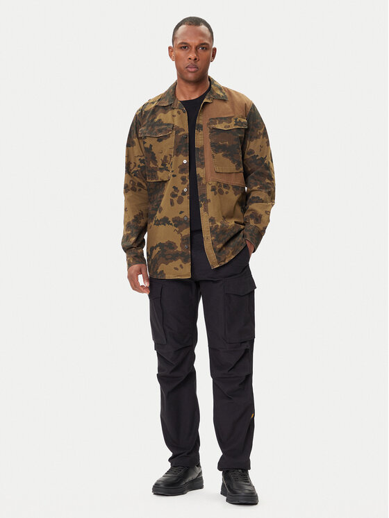 G-STAR G-Star Raw Сорочка Cargo Pkt D26900-D553 Зелений Regular Fit