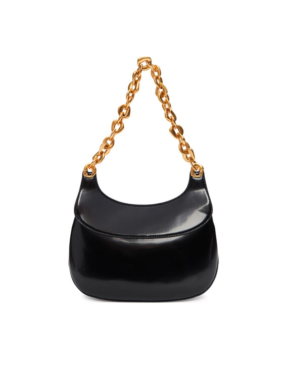 Calvin Klein Ročna torba Calvin Klein Chain Shoulder Bag LV04F3403G Črna