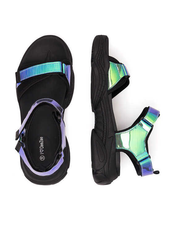 DeeZee Sandály DeeZee CSXP2056-01 Černá
