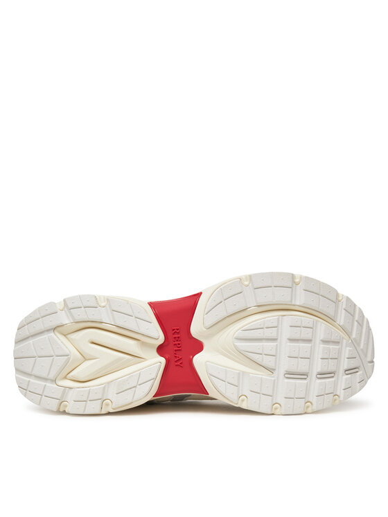REPLAY Sneakersy REPLAY GMSD5 .000.C0002T Biały