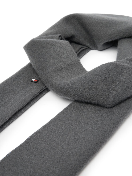 Tommy Hilfiger Šál Tommy Hilfiger AM0AM12841 Sivá