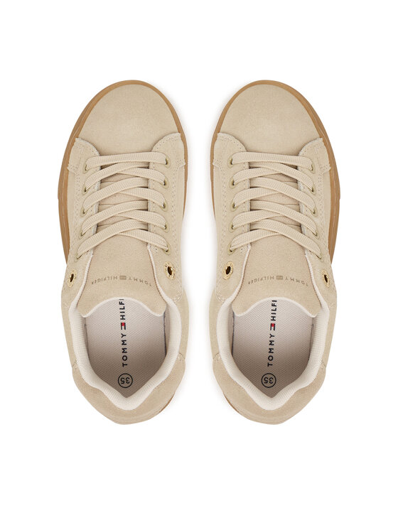 Tommy Hilfiger Sneakersy Tommy Hilfiger Jade T3A9-35098-1429 S Beżowy