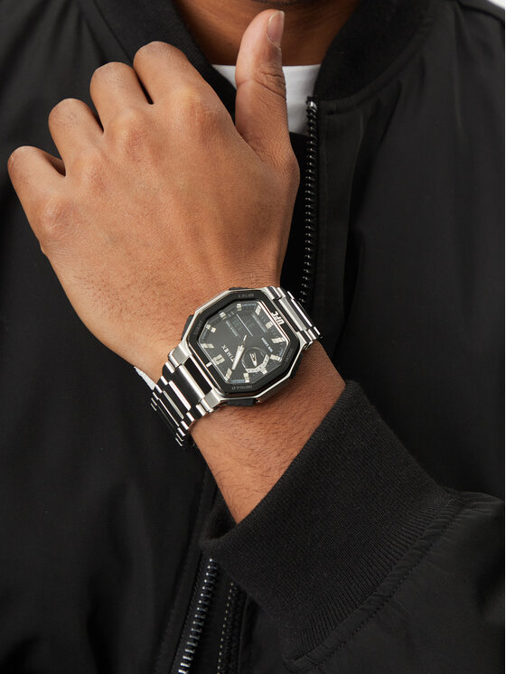 Timex Годинник Timex UFC Colossus TW2V84600 Срібний