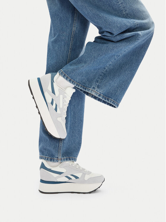 Reebok Sneakersy Reebok CLASSIC LEATHER TRIPLE LIFT 100211388 Bílá