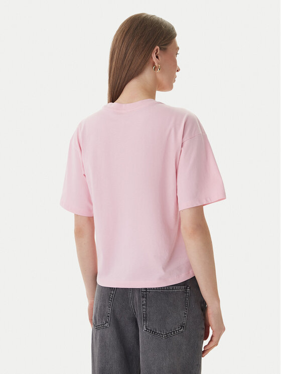 ONLY ONLY Camiseta Rhine 15368901 Rosa Boxy Fit