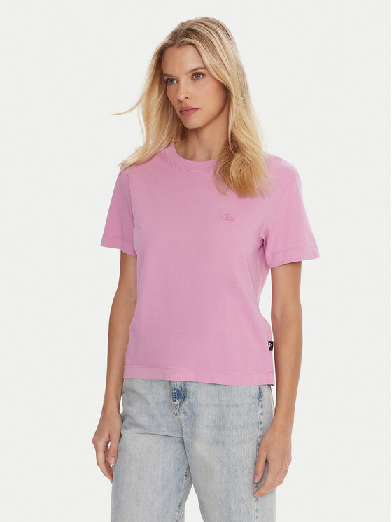 Quiksilver Quiksilver Camiseta Essential EQWZT03196 Violeta Regular Fit