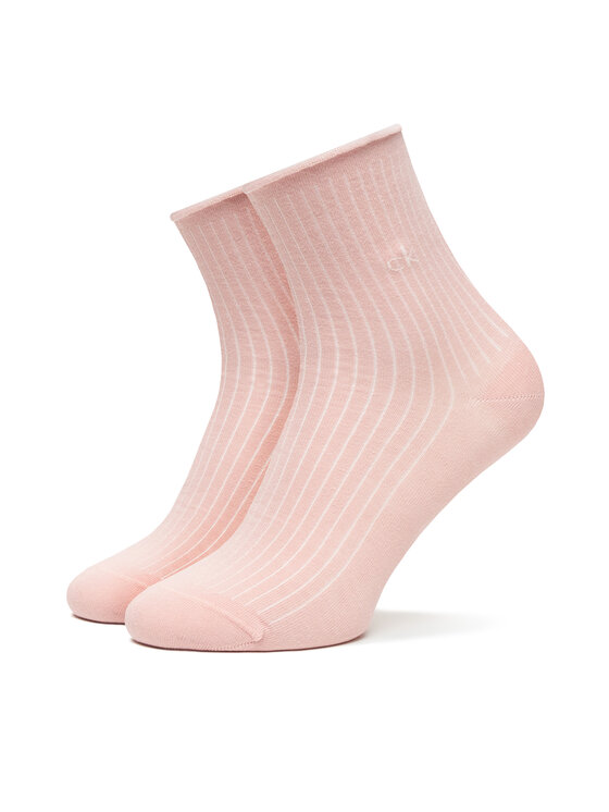 Calvin Klein Skarpety długie Calvin Klein 701229681 Różowy
