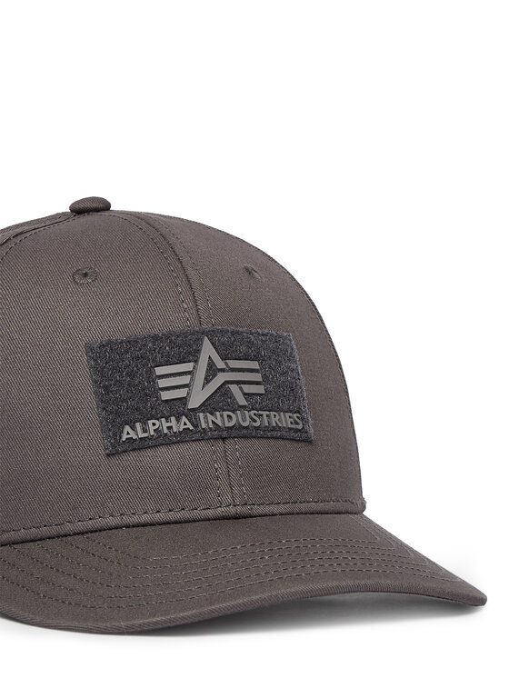 Alpha Industries Kšiltovka Alpha Industries Velcro 168903 Šedá