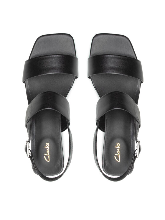 Clarks Basutės Clarks Seren25 Strap 261648964 Juoda