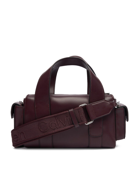 Calvin Klein Soma Calvin Klein Webbing Strap Pocket Bag LV04F3291G Bordo