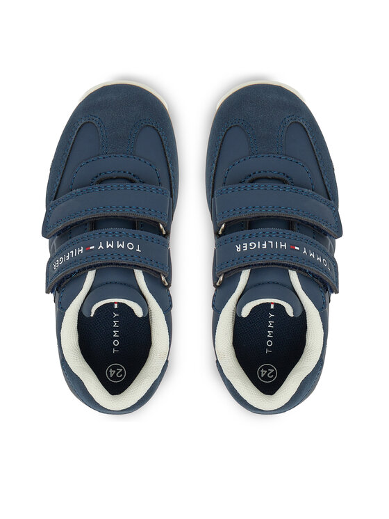 Tommy Hilfiger Sneakersy Tommy Hilfiger T1X9-34342-1269 M Granatowy