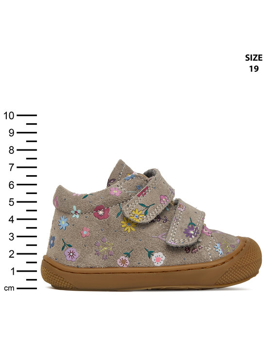 Naturino Kotníková obuv Naturino Cocoon Vl 2012904-LB-0B02 Šedá