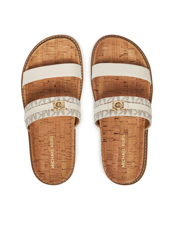 MICHAEL Michael Kors Шльопанці MICHAEL Michael Kors Mandy 40S5MAFS3L Écru