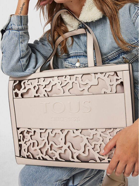 TOUS Geantă TOUS Shopping Xl Amaya K.Shock 2001660601 Bej